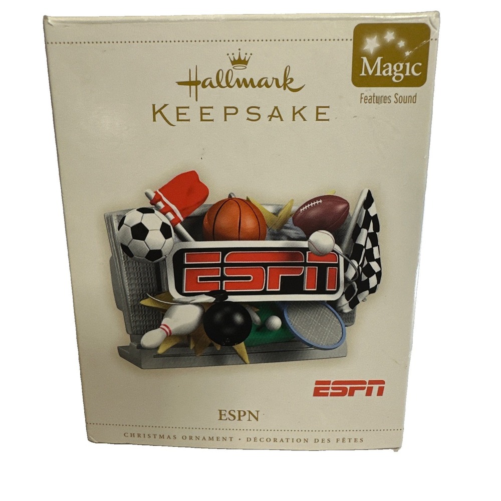 Hallmark Keepsake ESPN - Musical Ornament 2006 QXI6313
